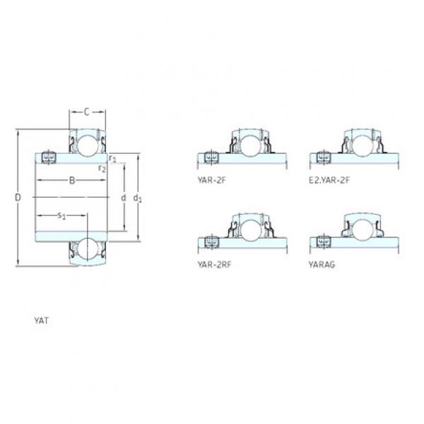 Bantalan YARAG210-115 SKF #1 image