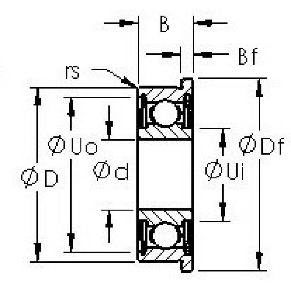 Bantalan F696HZZ AST #1 image