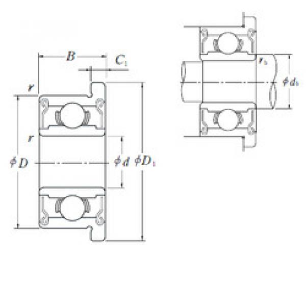 Bantalan F697ZZ ISO #1 image