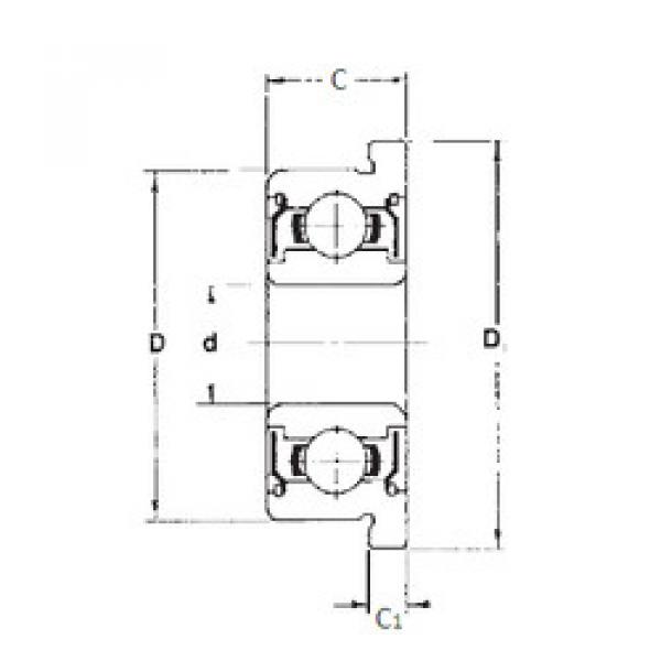 Bantalan FR2-6ZZ FBJ #1 image