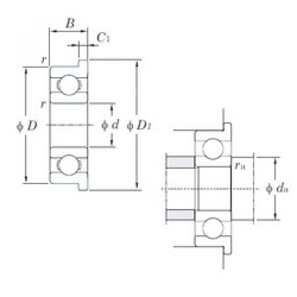 Bantalan F697 KOYO #1 image