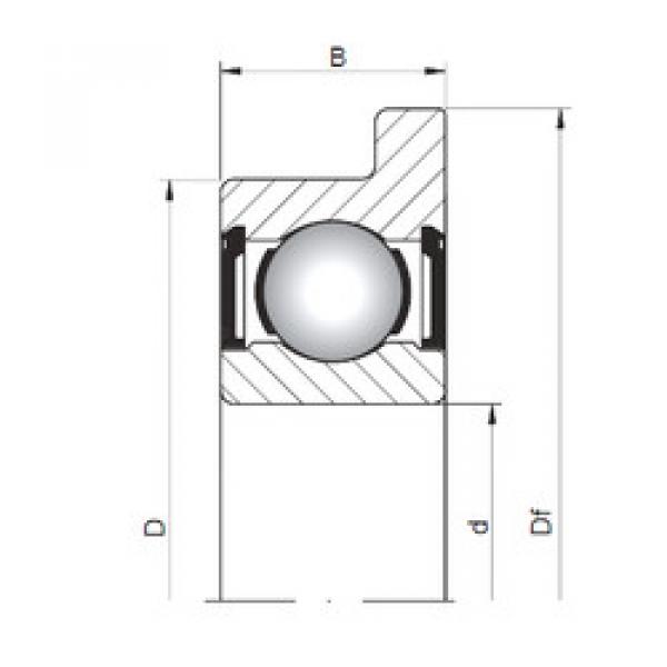 Bantalan FL60/2,5 ZZ ISO #1 image