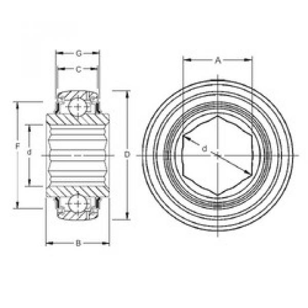 Bantalan G206KPPB4 Timken #1 image