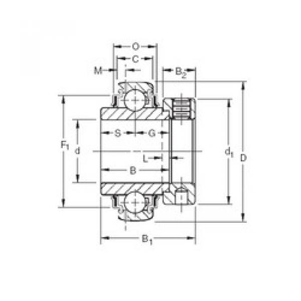 المحامل GN115KRRB Timken #1 image