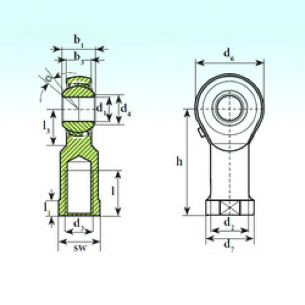 Подшипник TSF 12 BB-O ISB #1 image