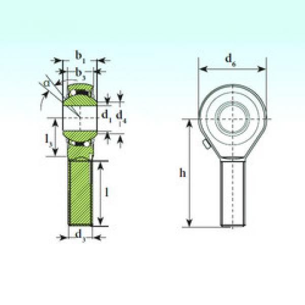 Подшипник TSM 08 BB-O ISB #1 image