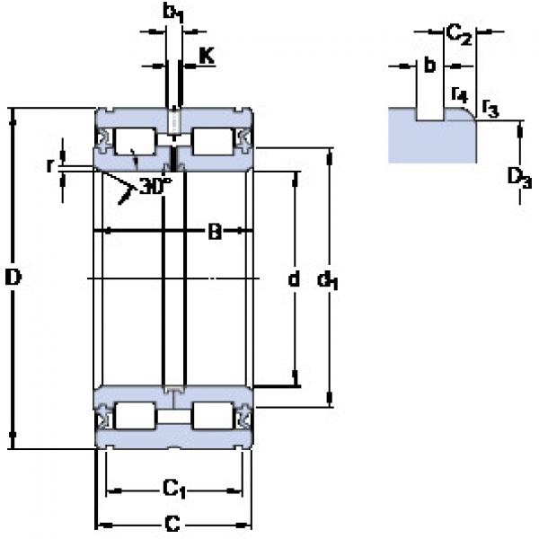 Rolamento NNF 5036 ADA-2LSV SKF #1 image