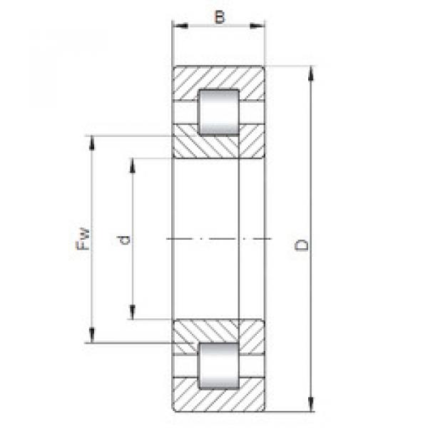 Подшипник NUP234 E CX #1 image