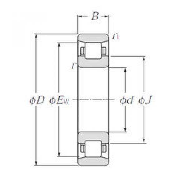 Bantalan N332 NTN #1 image