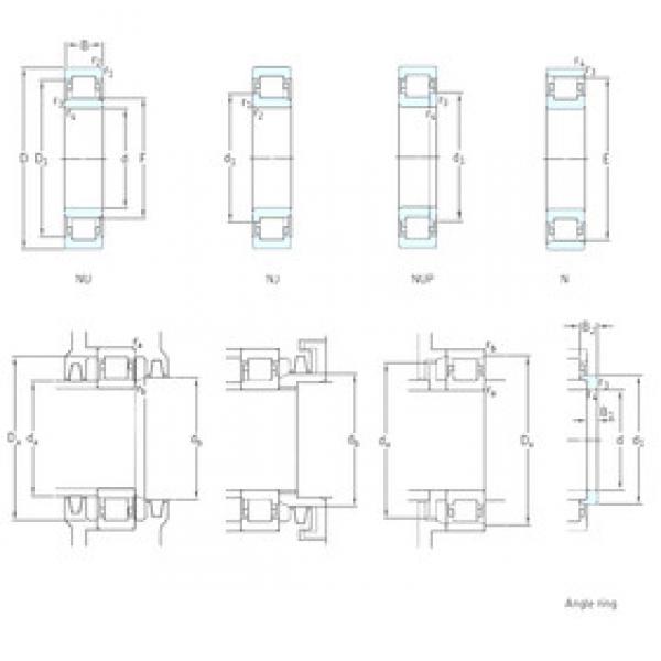 Подшипник NUP2317ECP SKF #1 image