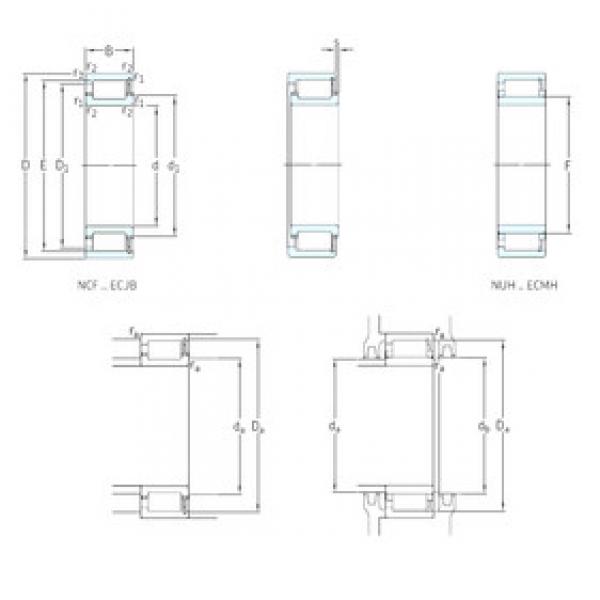 Bantalan NCF2236ECJB SKF #1 image