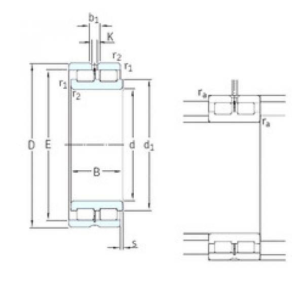 Подшипник NNCL4860CV SKF #1 image