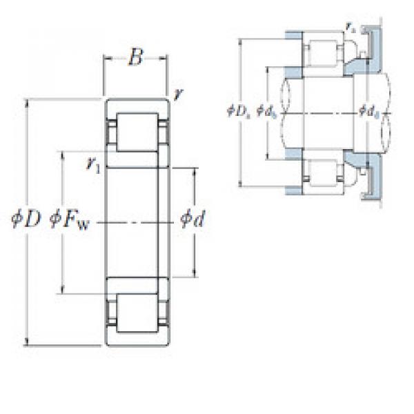 Подшипник NUP2318 ET NSK #1 image