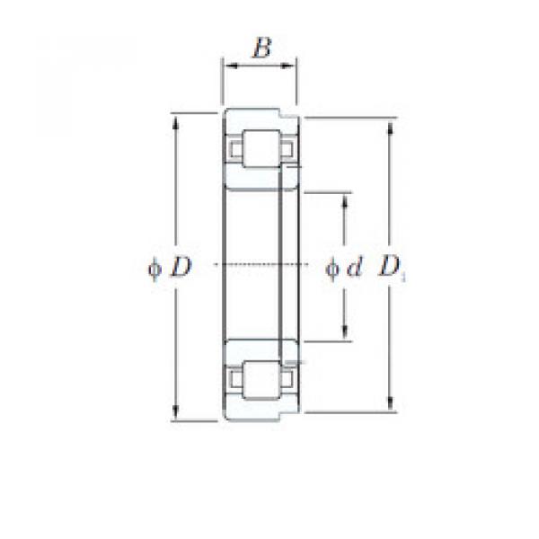 Подшипник NUP2317R KOYO #1 image