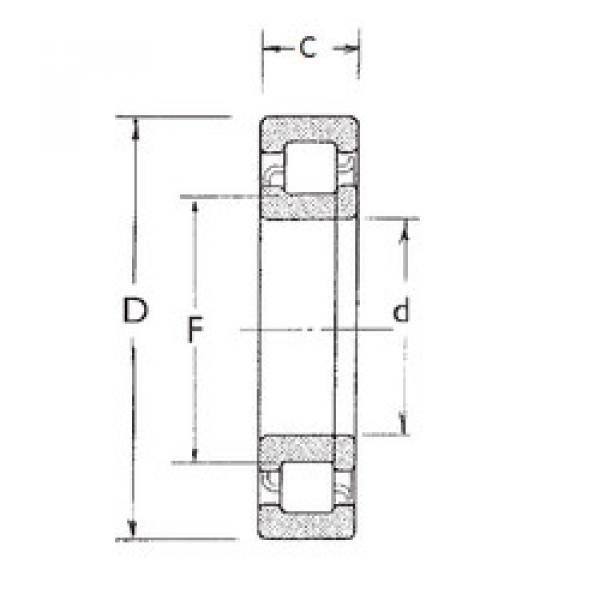 Подшипник NUP2320 FBJ #1 image