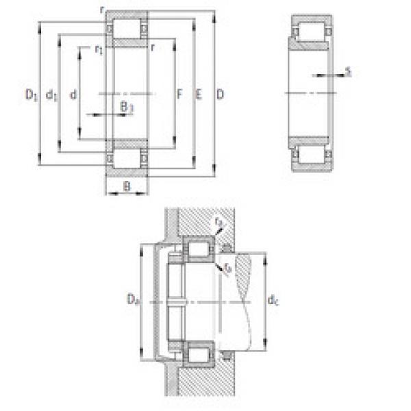 Подшипник NUP2344-EX-M1 FAG #1 image