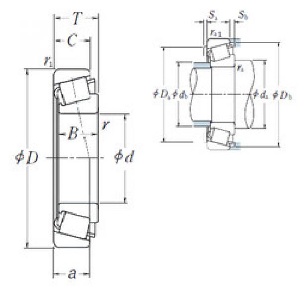 Rodamiento T7FC050 NSK #1 image