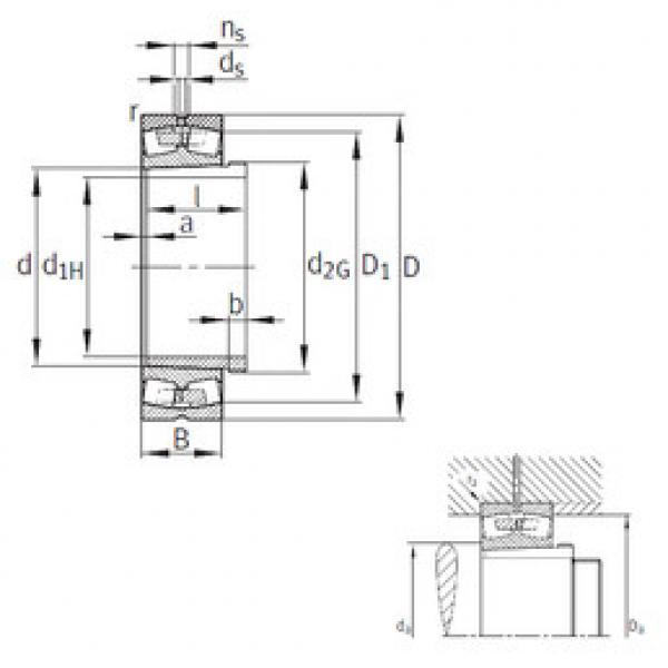 Bantalan 239/530-K-MB+AH39/530 FAG #1 image