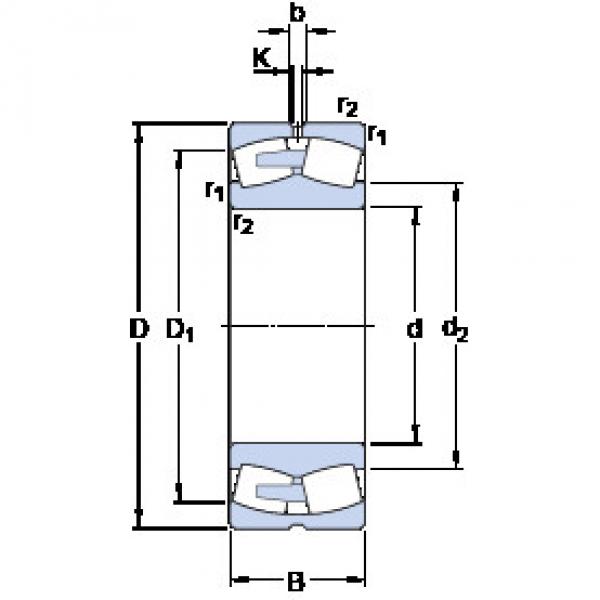 roulements 239/710 CA/W33 SKF #1 image