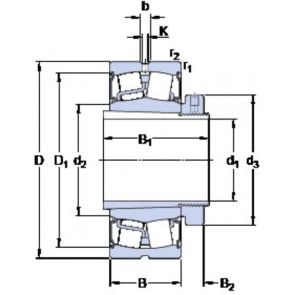 Rodamientos BS2-2226-2CS5K/VT143 + H 2326 L SKF #1 image