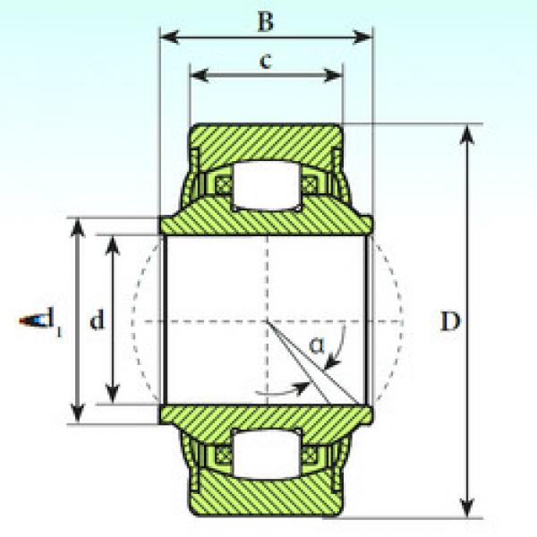 Rodamientos GE 12 RB ISB #1 image