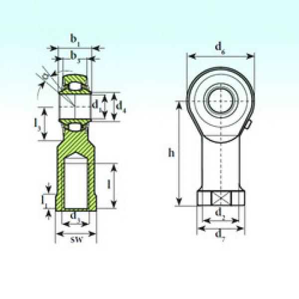 Подшипник TSF 12 RB ISB #1 image