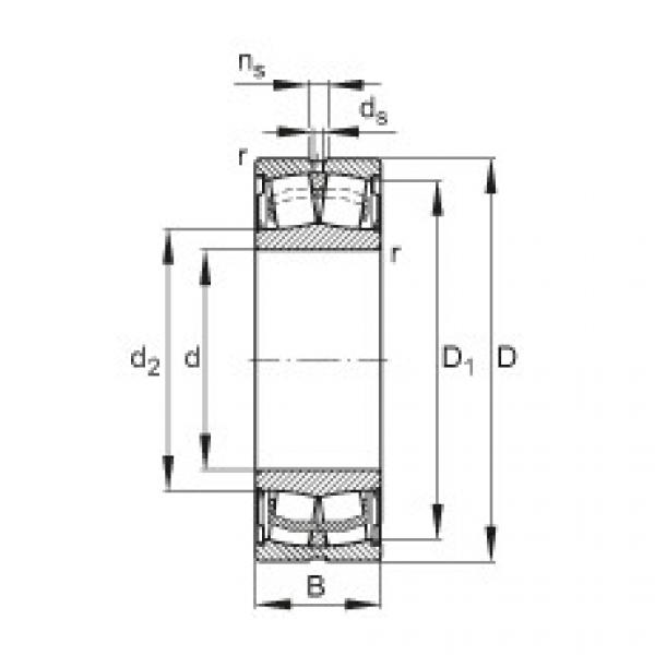 roulements WS22206-E1-2RSR FAG #1 image