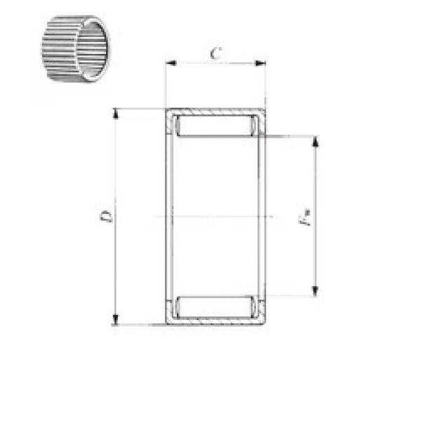 Rodamiento YB 2212 IKO #1 image