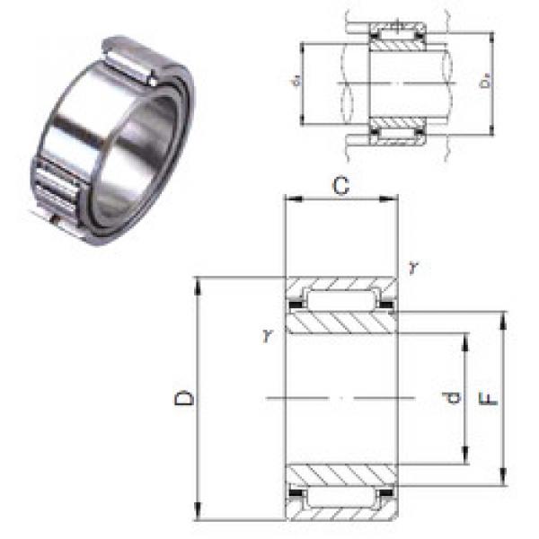 Rodamiento NKI 5/12M JNS #1 image