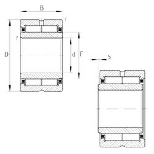 Подшипник NKI55/25-TW-XL INA #1 image