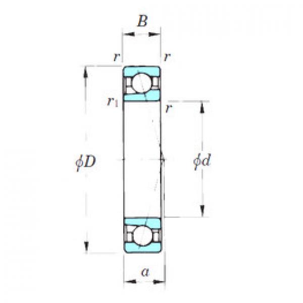 roulements 7012CPA KOYO #1 image