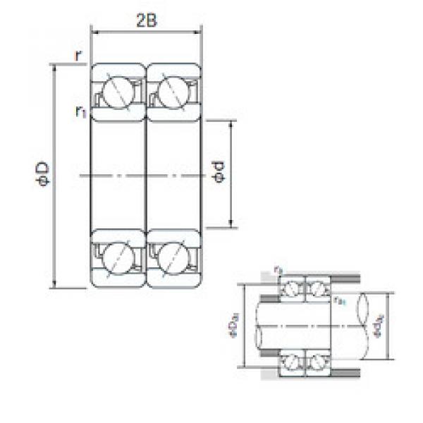 roulements 7001DT NACHI #1 image