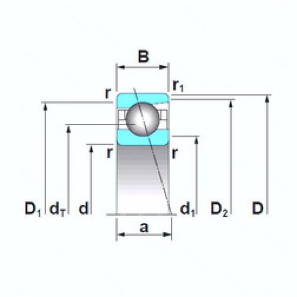 Bantalan 7928A5TRSU NSK #1 image