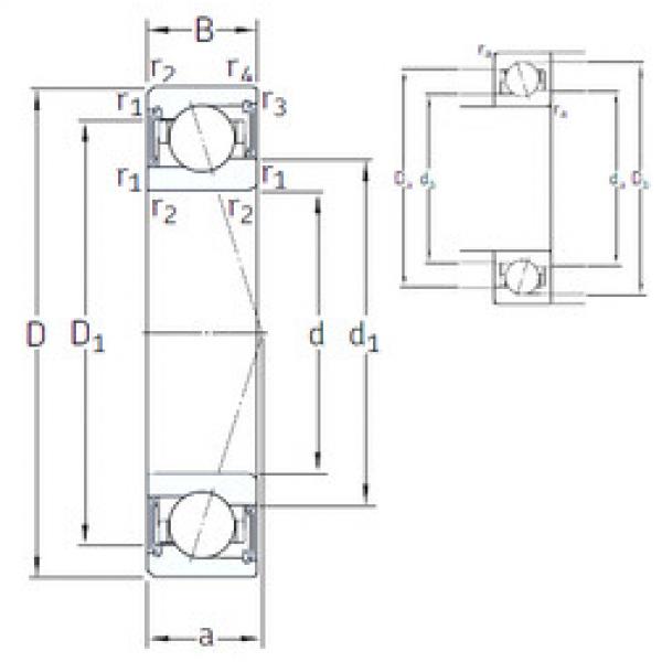 roulements VEB 100 /S 7CE1 SNFA #1 image