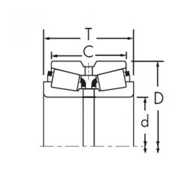 Bantalan 683/672DC+X1S-683 Timken #1 image