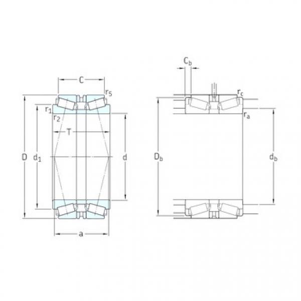 Bantalan 32936T135/DBC260 SKF #1 image