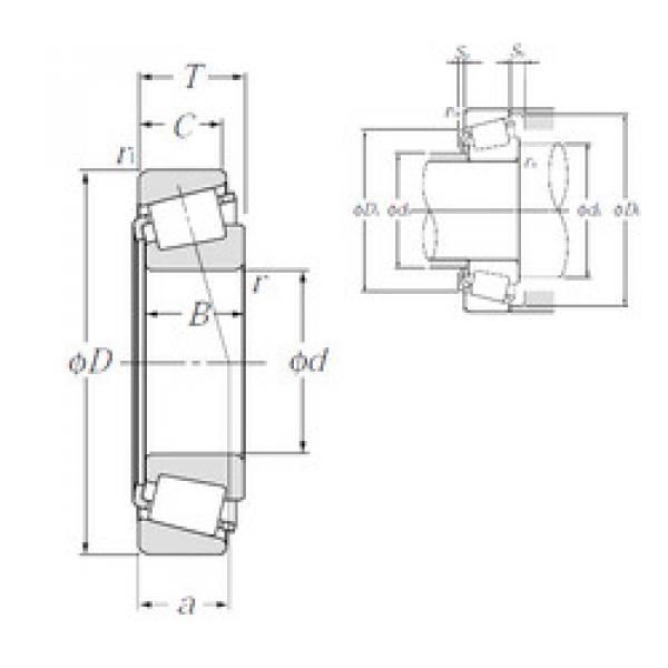 Подшипник 32960XUE1 NTN #1 image