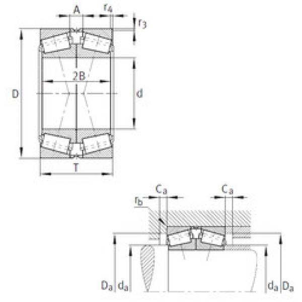 Подшипник 32960-N11CA-A650-700 FAG #1 image