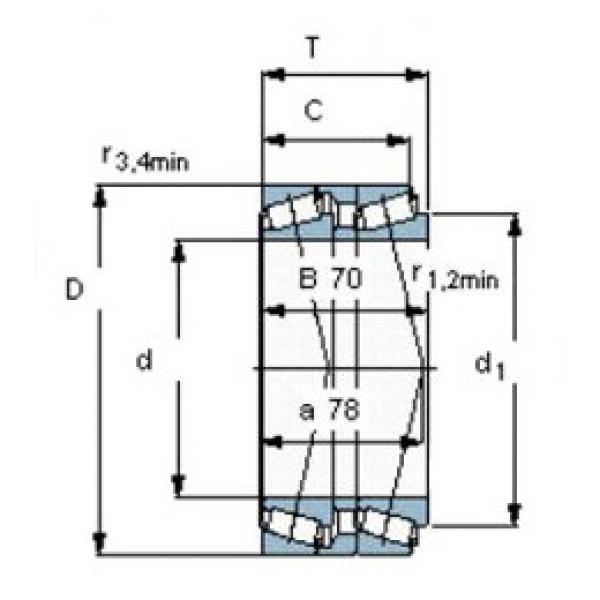 Подшипник T7FC 055T73/QCL7CDTC10 SKF #1 image