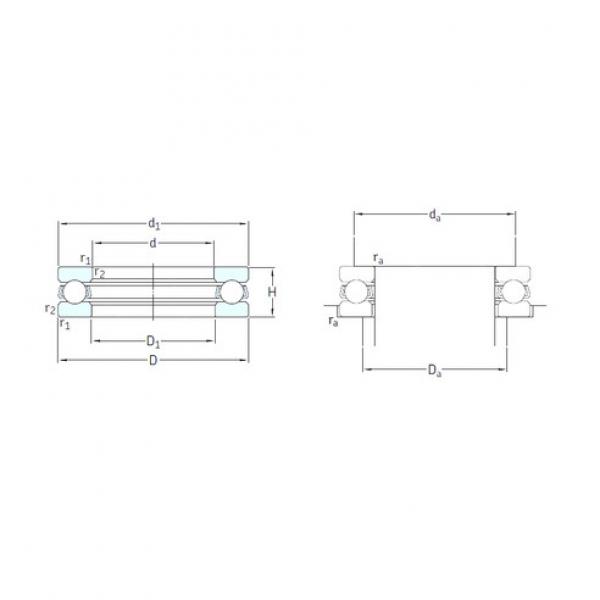 roulements 51201 SKF #1 image