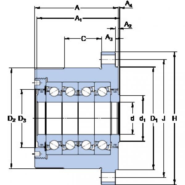 roulements FBSA 206 A/QBC SKF #1 image