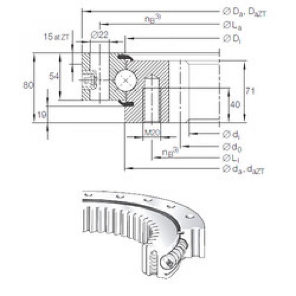 المحامل VSI 25 1055 N INA #1 image