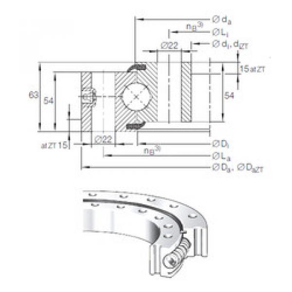 المحامل VSU 25 0955 INA #1 image