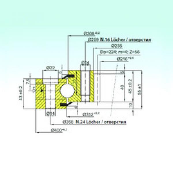 المحامل ZB1.20.0310.200-2SPTN ISB #1 image