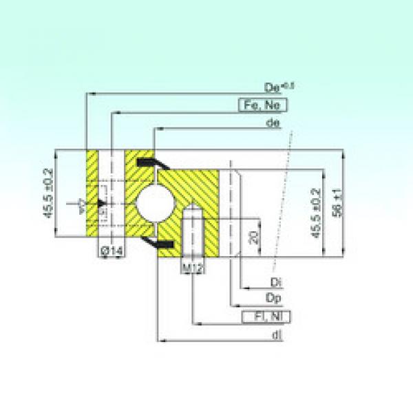 roulements ZB1.20.0744.200-1SPTN ISB #1 image