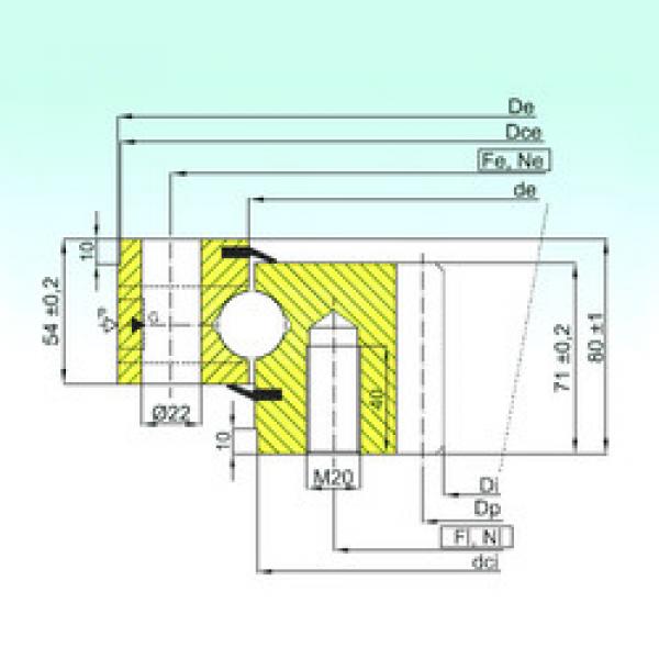 Bantalan ZB1.25.1455.201-2SPTN ISB #1 image