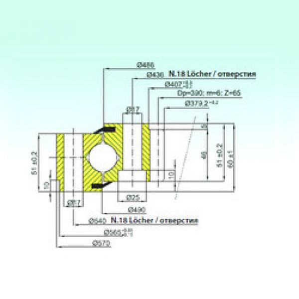 Bantalan ZB1.25.0488.200-2SPPN ISB #1 image