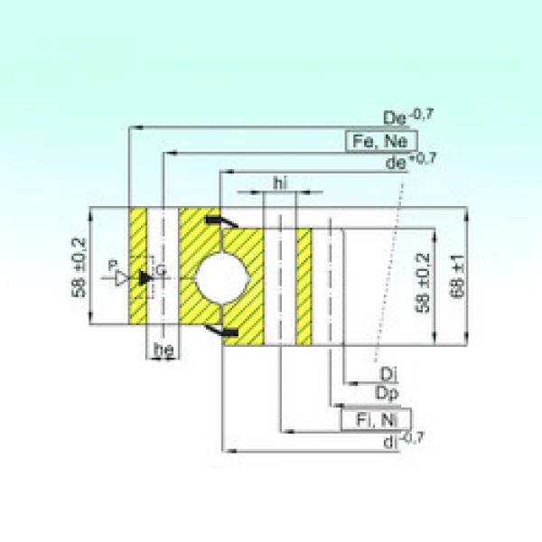 المحامل ZB1.25.1644.400-1SPPN ISB #1 image