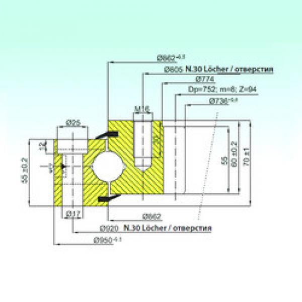 Bantalan ZB1.25.0862.201-1SPTN ISB #1 image