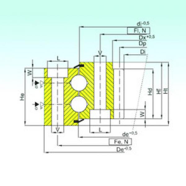 Bantalan ZB2.25.1103.200-1SPPN ISB #1 image